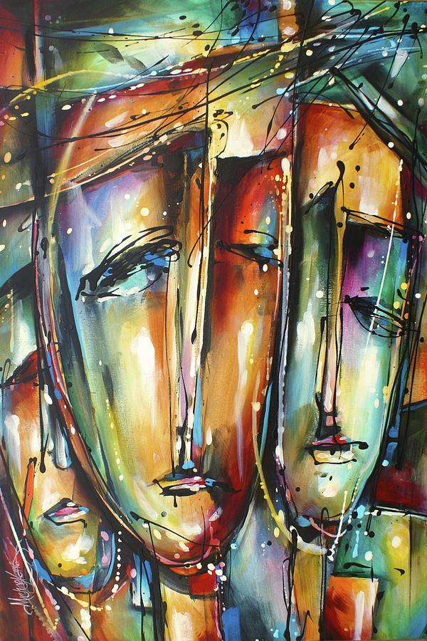  Dazzled Painting by Michael Lang