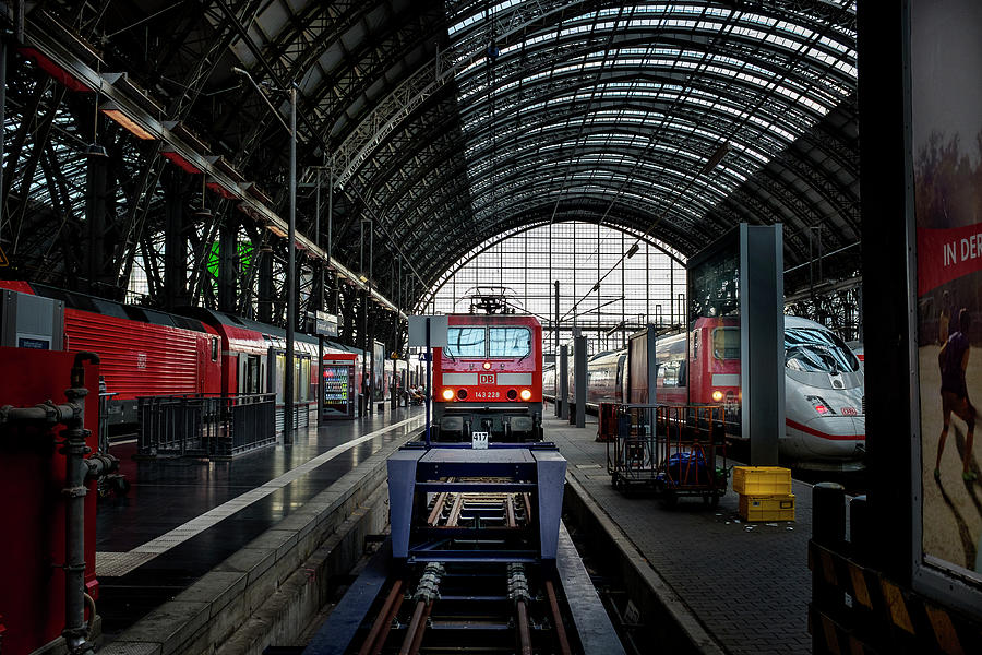 DB Electric Train Photograph by James David Phenicie