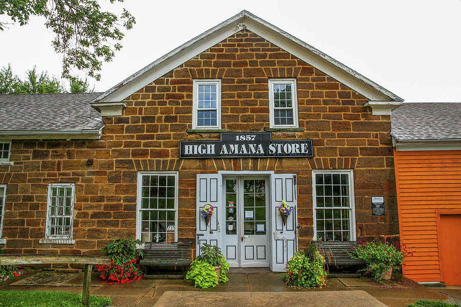 The High Amana Store Photograph by Lynn Sprowl