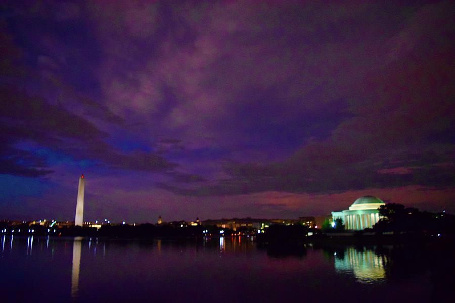 Purple-pink-Sunset,DC Photograph by Bnte Creations