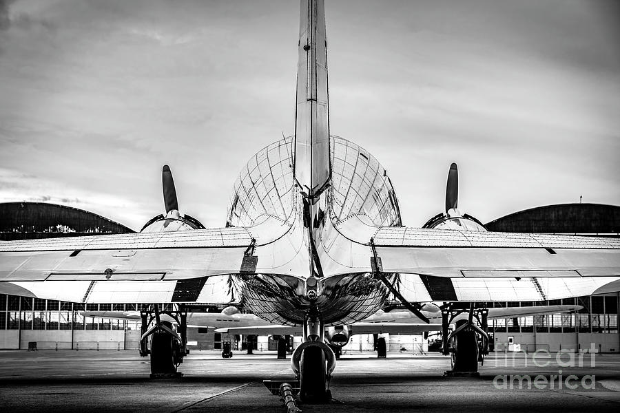 Dc-3 In Silver Photograph By Mosley Hardy - Fine Art America