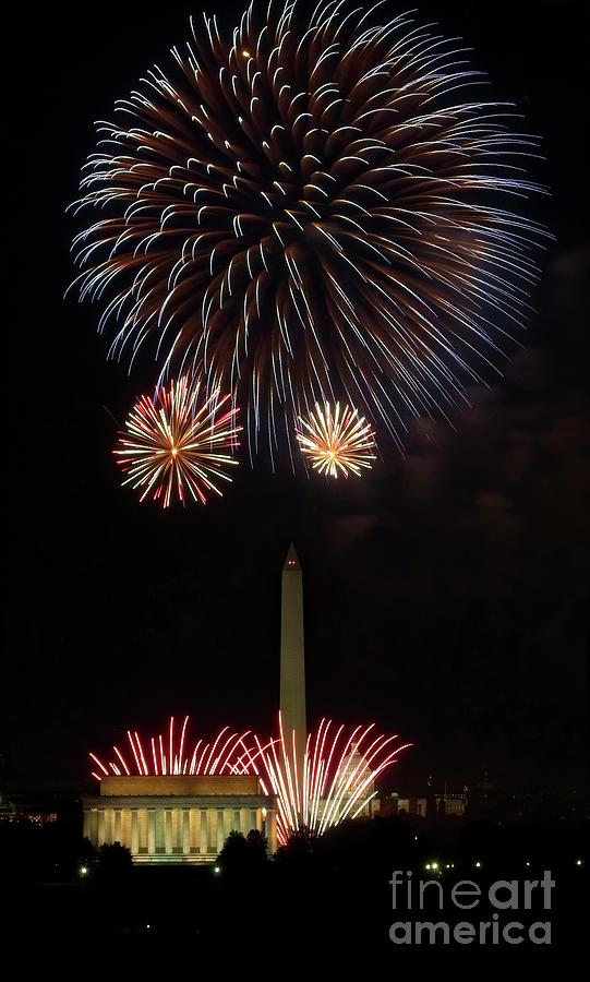 DC 4th of July Photograph by John M Russell - Fine Art America