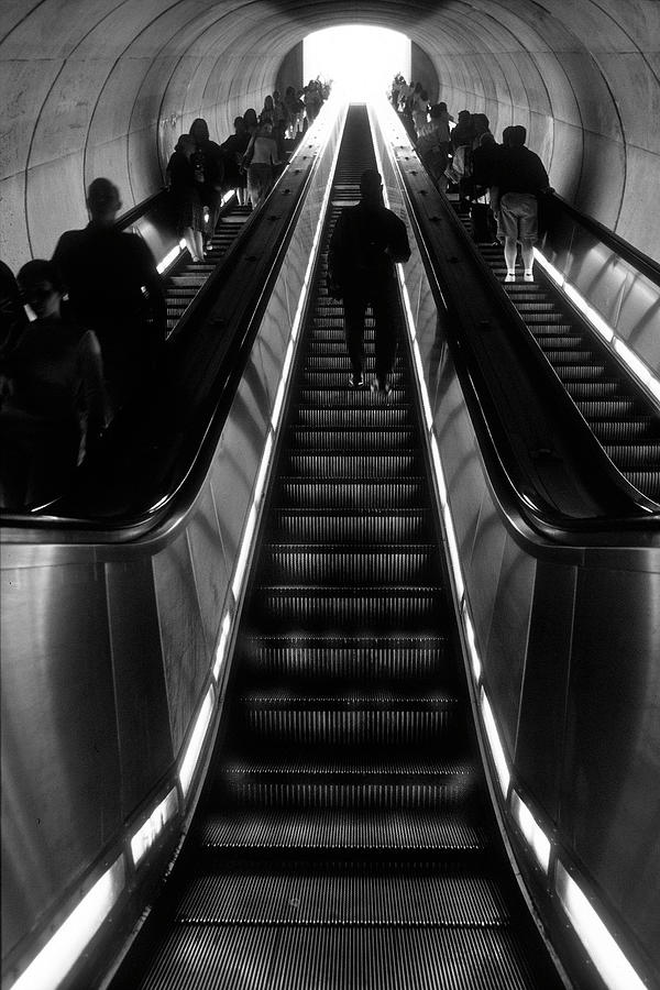 DC Escalator Photograph by Harold E McCray