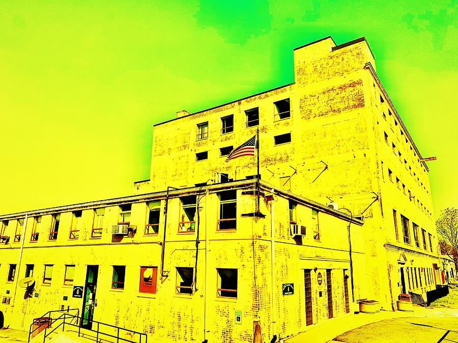 Washington D.C. Warehouse - Artistic Effects Photograph by Mark Mitchell