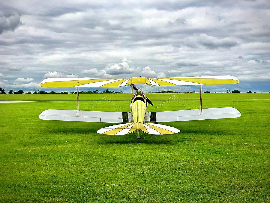 De Havilland DH.82A Tiger Moth G-ALIW At Sywell Airport in Northamptonshire Photograph by Gordon James