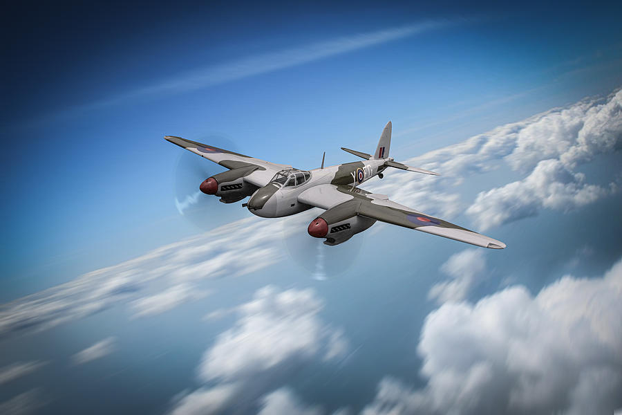 de Havilland Mosquito Digital Art by Airpower Art