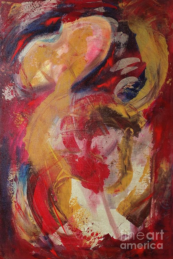 Abstract Painting - De La Mancha by Zoe Vega Questell