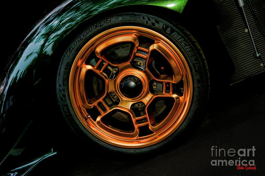 De Tomaso P72 Wheel Photograph by Blake Richards - Pixels