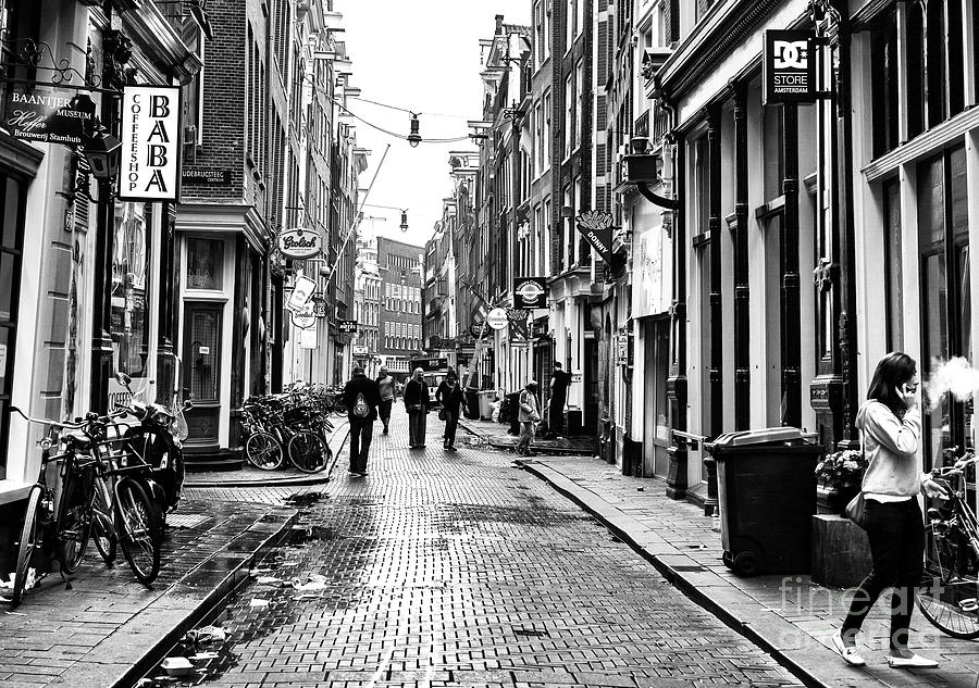 De Wallen Morning Stroll in Amsterdam Photograph by John Rizzuto