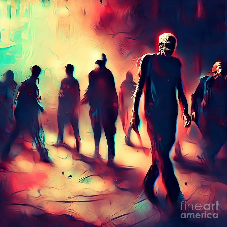 Dead Inside Digital Art by Evocative Art