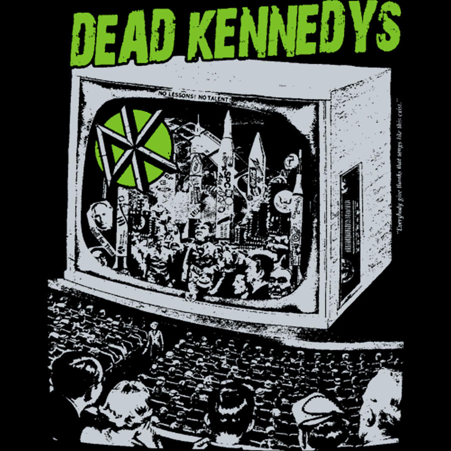 Dead Kennedys Television Shirt Poster Hippie Painting By Adam Lauren