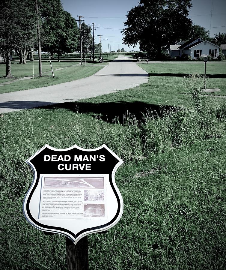 Dead Mans Curve Photograph by Eileen Backman