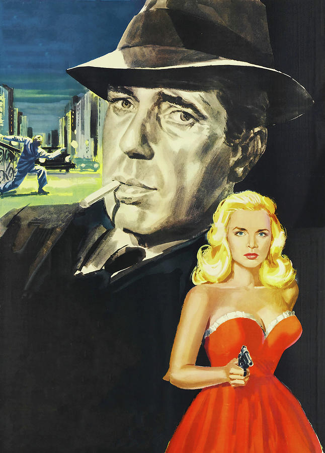 Dead Reckoning 2, 1947, movie poster painting Painting by Movie World Posters