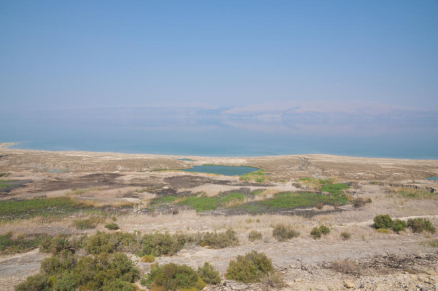 Dead sea landscape Photograph by Guter