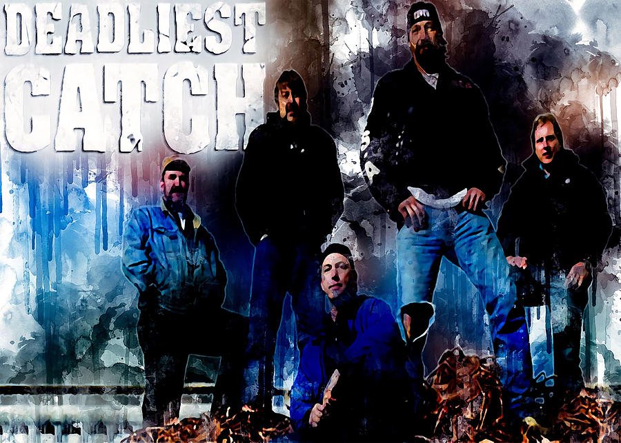 Deadliest Catch Poster Painting by Marshall Jessica - Fine Art America