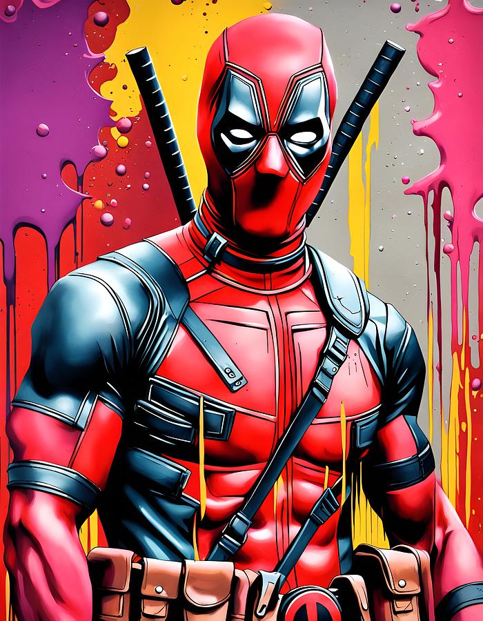 Deadpool Digital Art by CIKA Studio - Fine Art America