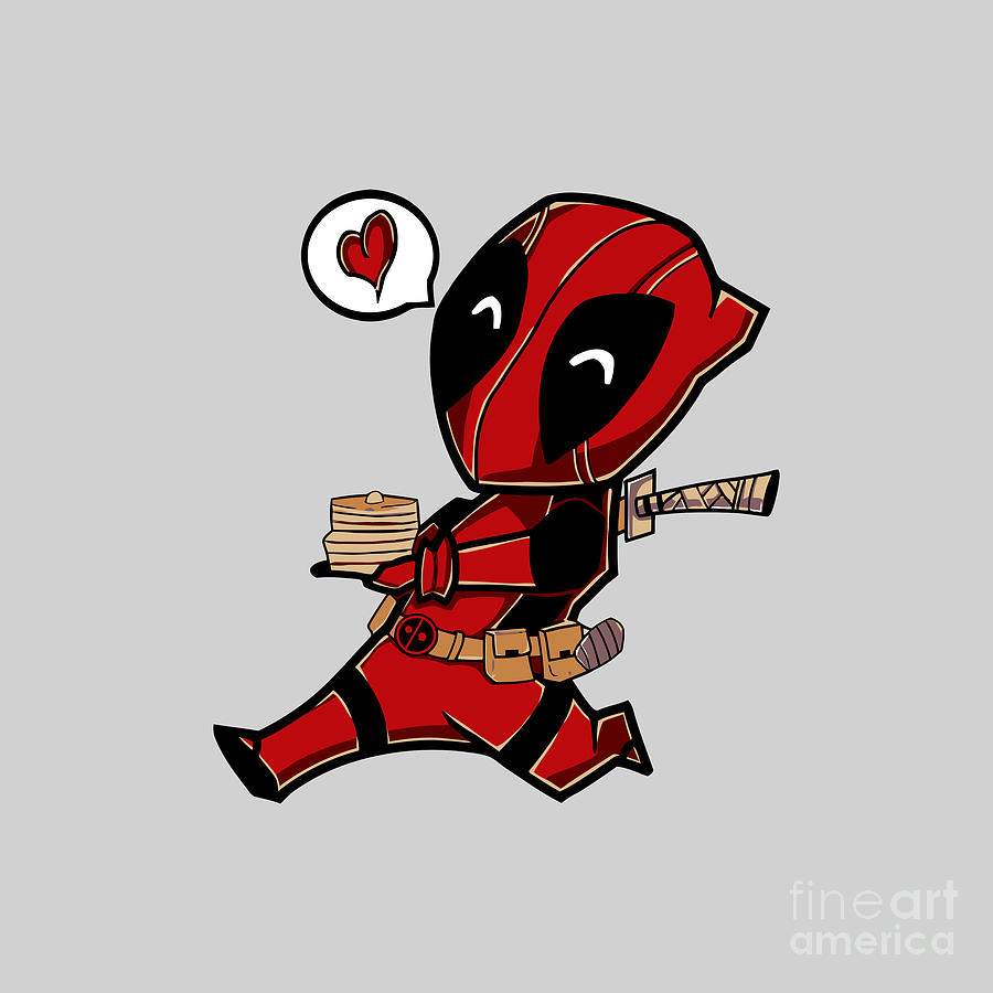 Deadpool Drawing by Halima Agustina - Pixels