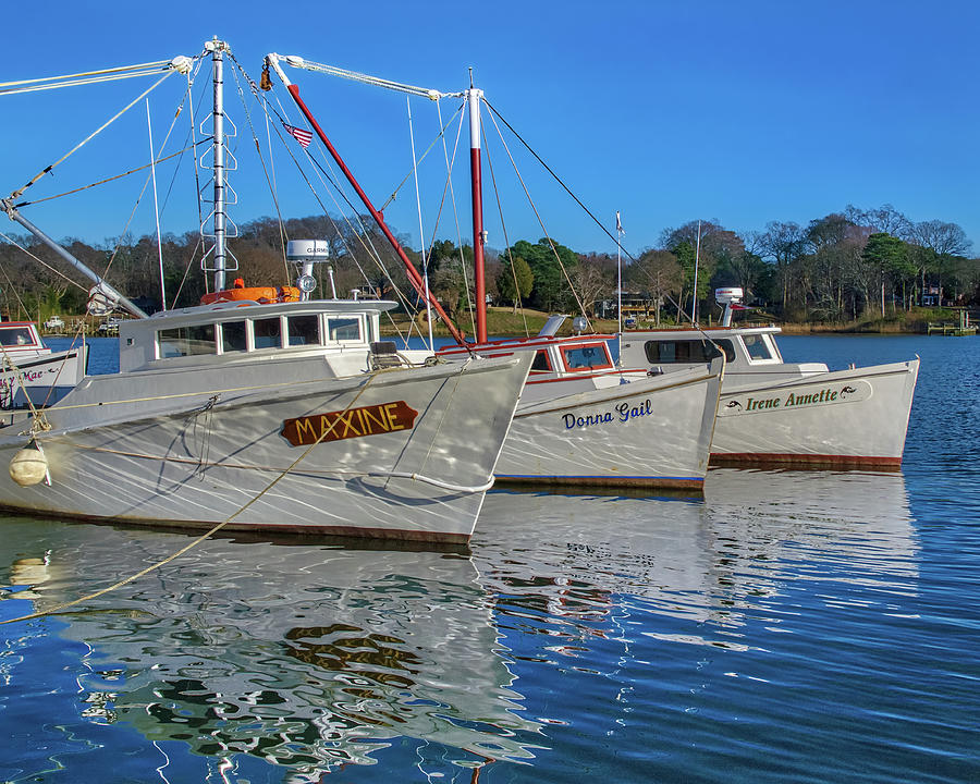 Deadrise Boats Photograph by Jerry Gammon
