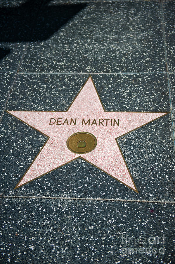 Dean Martin Hollywood Star Photograph by David Zanzinger