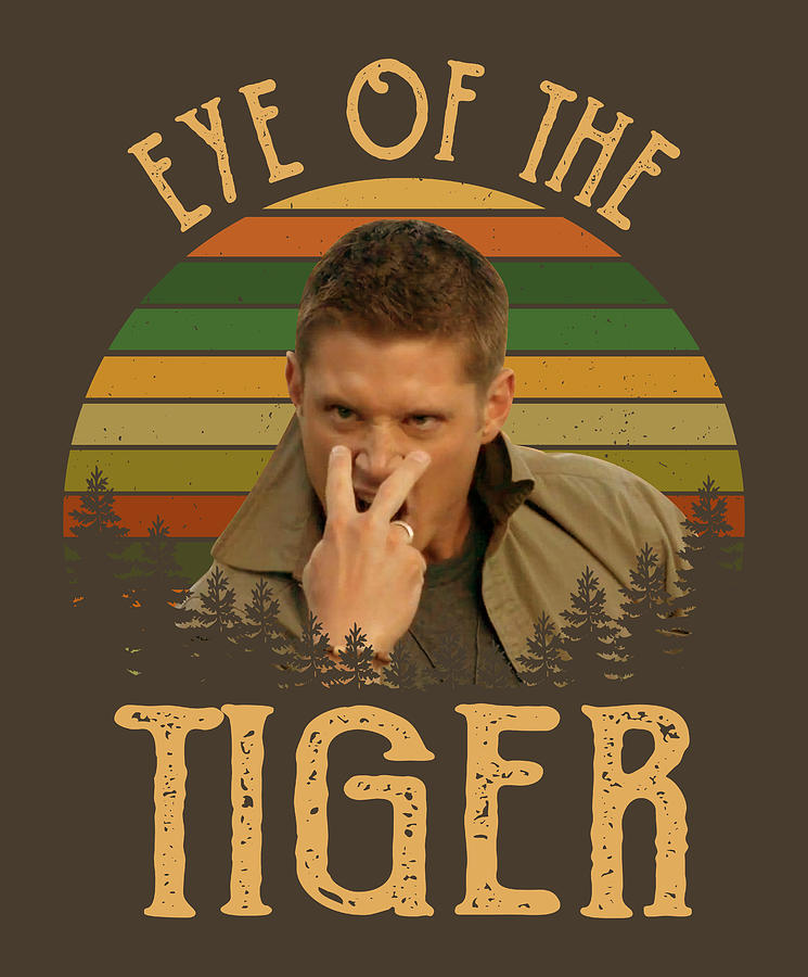 dean winchester eye of the tiger car dance