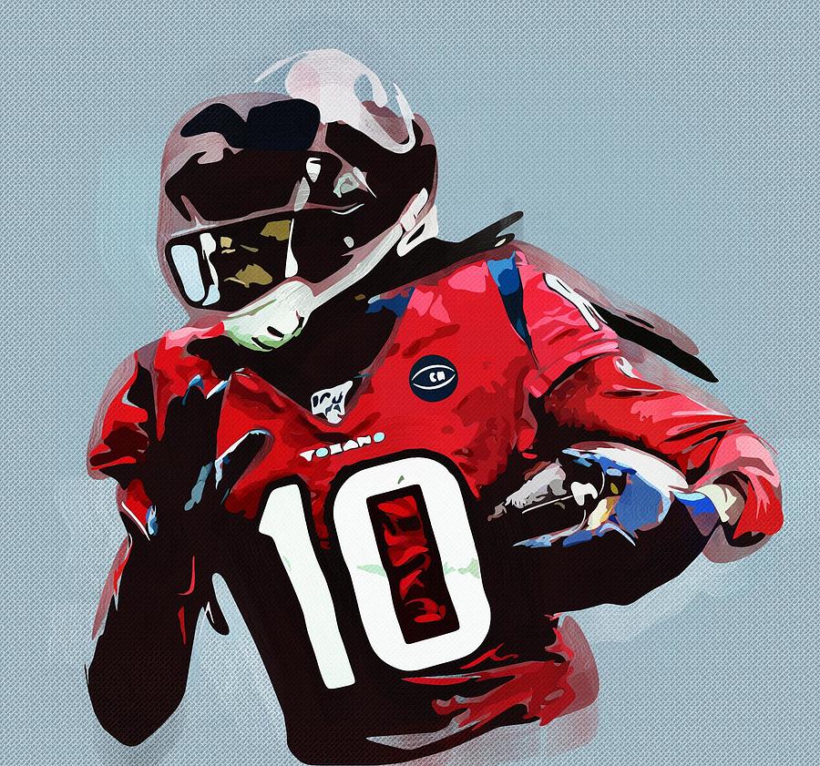 DeAndre Hopkins Cardinals WR.. Youth T-Shirt by Bob Smerecki - Pixels