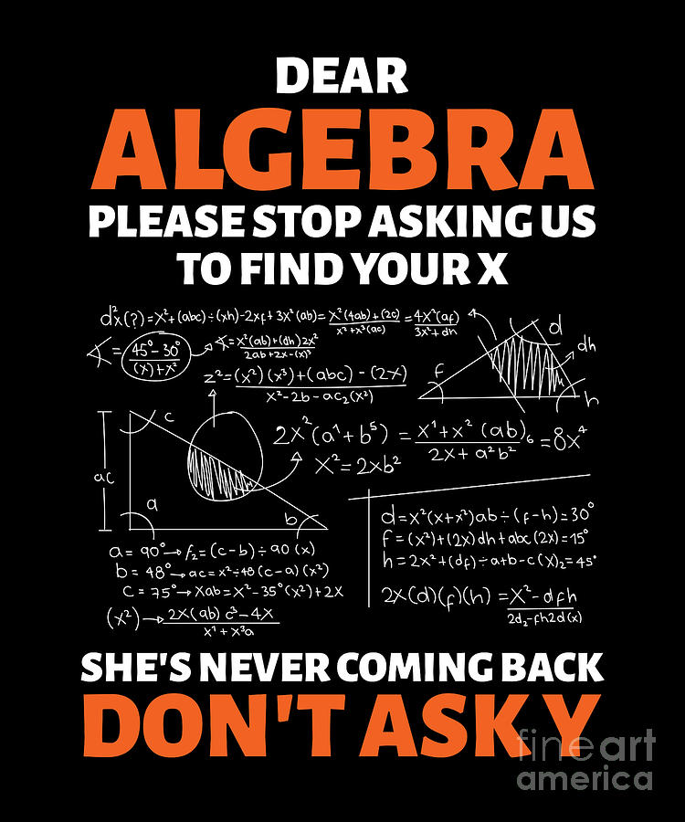 dear algebra jokes