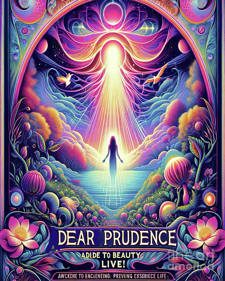 Dear Prudence music poster Digital Art by Movie World Posters