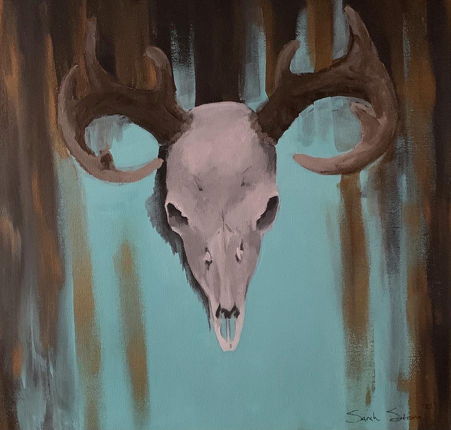 Deer Painting - Dear  by Sarah Stone