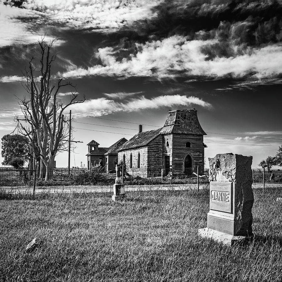 Death And Dying On The Kansas Plains Photograph by Mike Schaffner