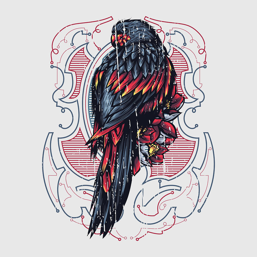 Death Crow Digital Art by Rizal Muck - Fine Art America