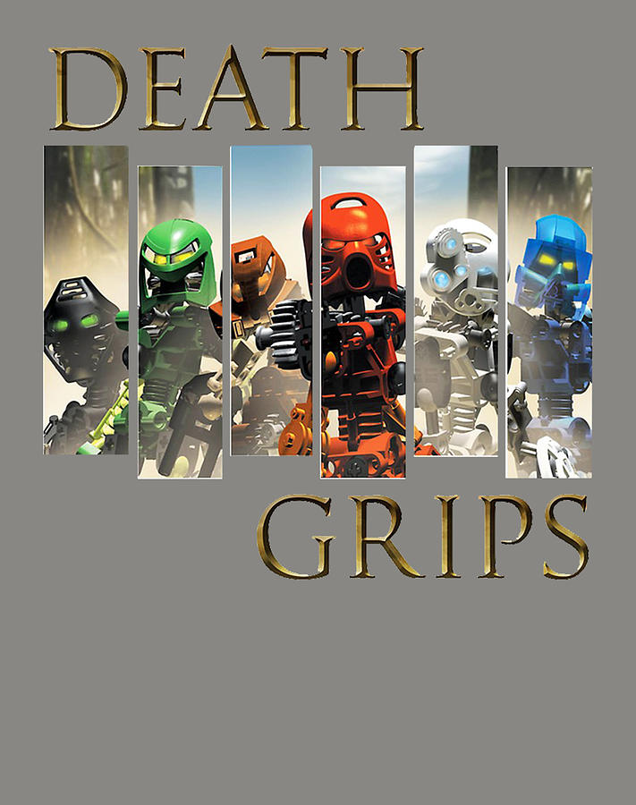 Death Grips Bionicle T Toa Mata Slim T11 Digital Art by Khyon Roane ...