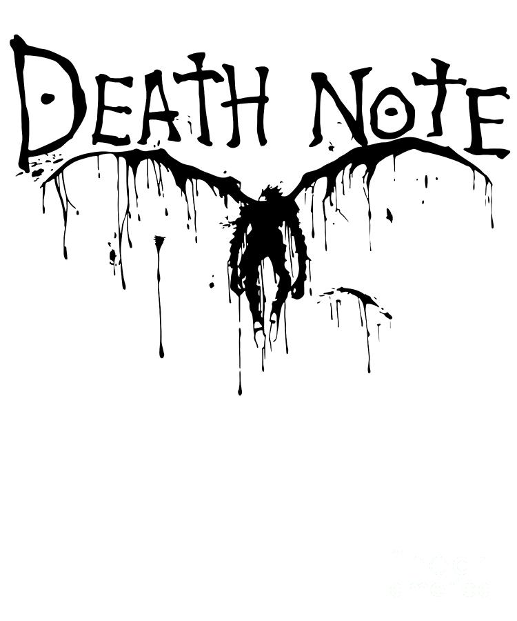 Death Note Ryuk Logo Drawing by Fantasy Anime - Fine Art America