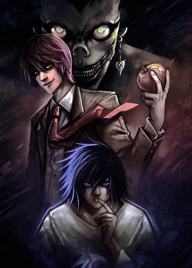 Death Note Digital Art by Super car