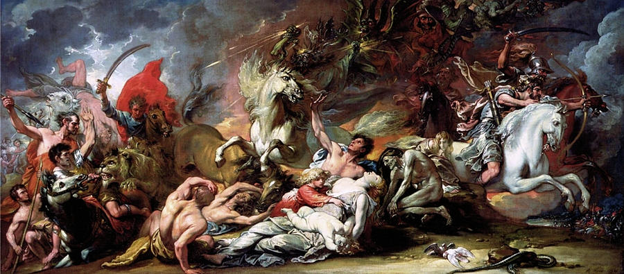 Death on a Pale Horse  Painting by Benjamin West