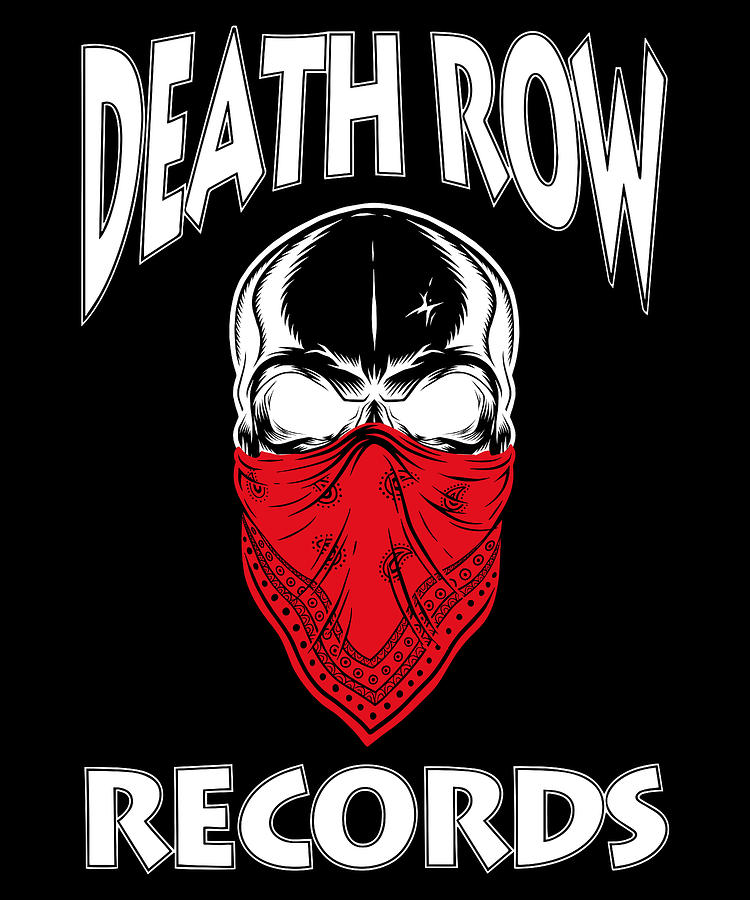 Death Row Records Bandana Skull 2 Digital Art by Do Van Phung - Fine ...