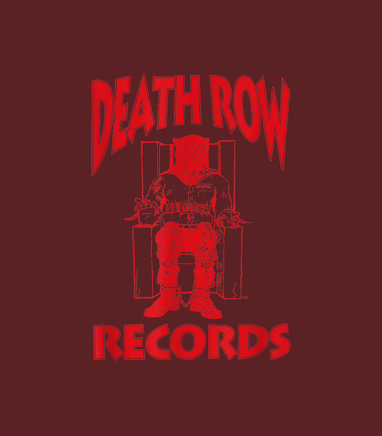 DEATH ROW RECORDS Mens Tee  BLACK  Tillys