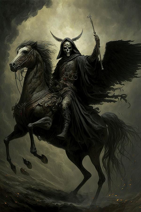 Death, the fourth horseman Digital Art by James Hodge - Fine Art America