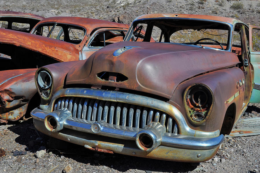 Death Valley Automobiles Photograph by Kyle Hanson