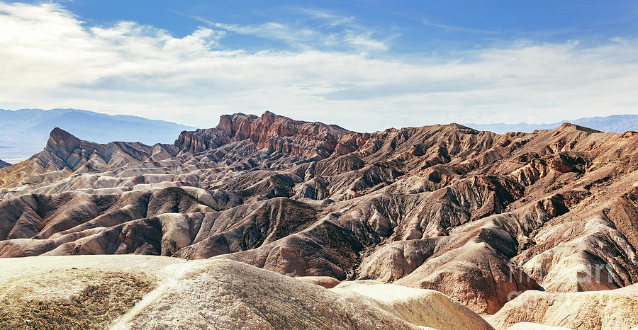 Death Valley badland landscape. California, USA. Photograph by Michal Bednarek
