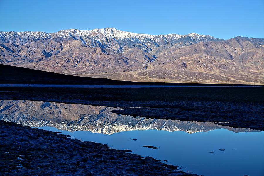 Death Valley Reflection  Photograph by Brett Harvey