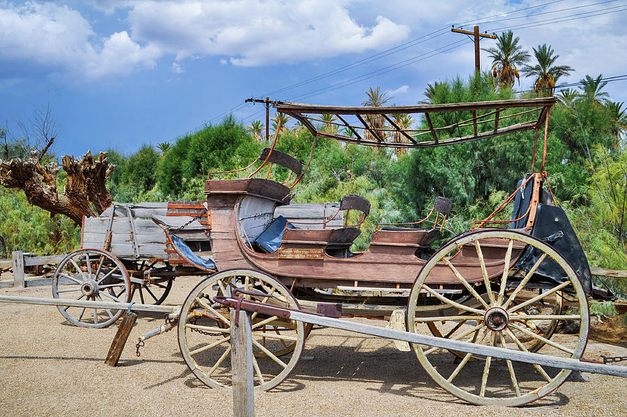 Death Valley Borax Wagon Photograph by Kyle Hanson