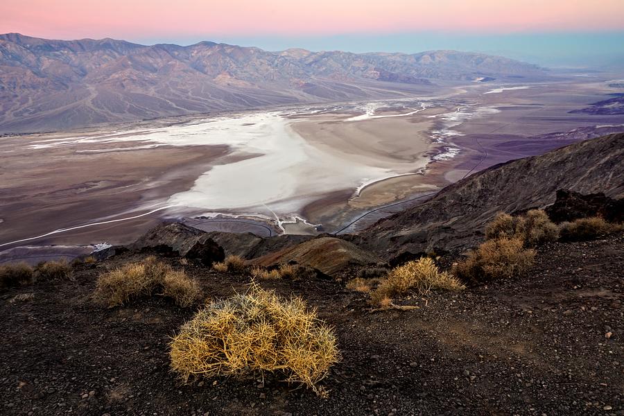 Death Valley Dawn Photograph by Brett Harvey