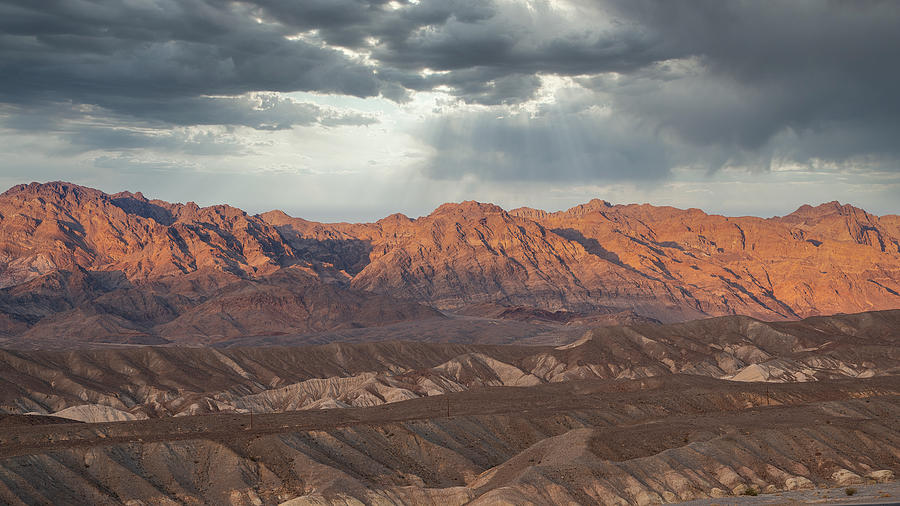 Death Valley Epic Clouds Photograph by William Kennedy