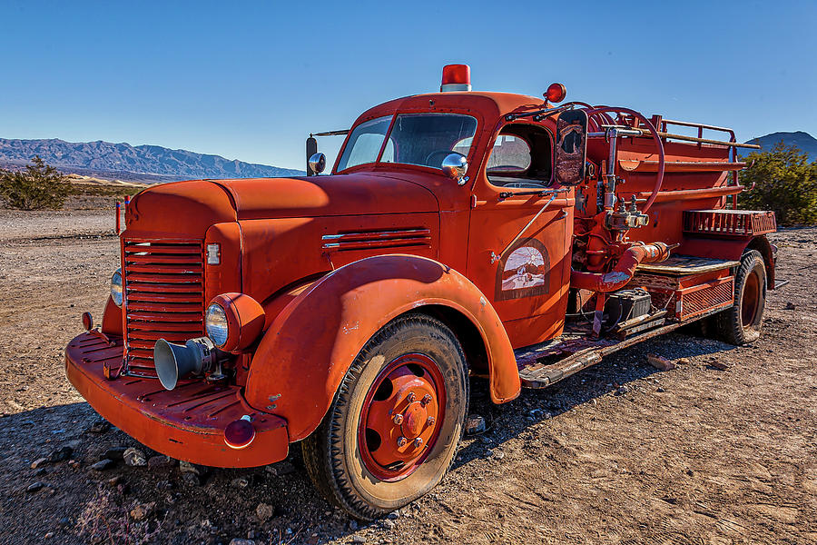 Death Valley Fire Department Photograph by Peter Tellone