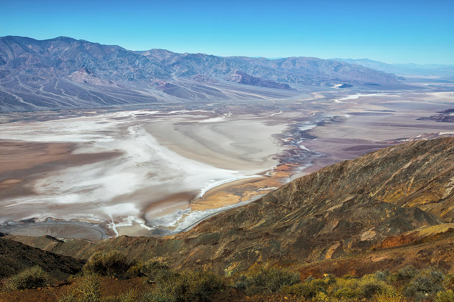 Death Valley from Dantes View Photograph by Cheryl Strahl