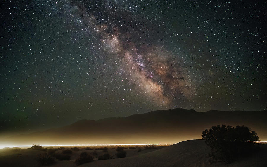 Death Valley Milky Way Photograph by Bella B Photography - Fine Art America