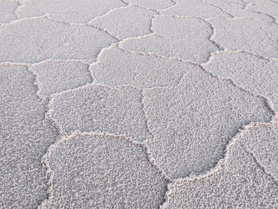 Death Valley Salt Flats Photograph by Patti Deters