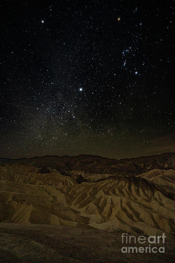 Death Valley Starry Skies Photograph by Brian Kamprath