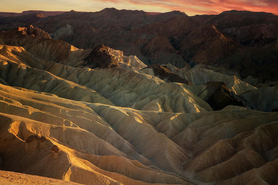 Death Valley Sunset Photograph by James Bethanis