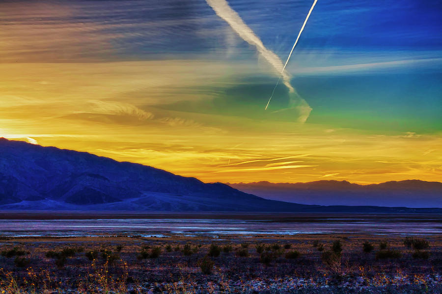 Death Valley Sunset Photograph by Tatiana Travelways